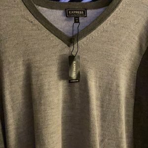 Express Men’s Merino Wool Sweater Medium